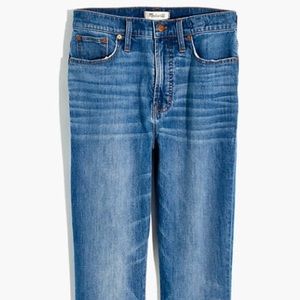 Madewell Perfect Vintage Jean - Raw Hem